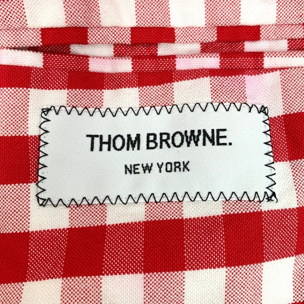 Thom Browne patchwork plaid wool blazer - image 5